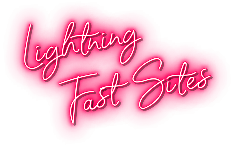 Lightning-fast sites