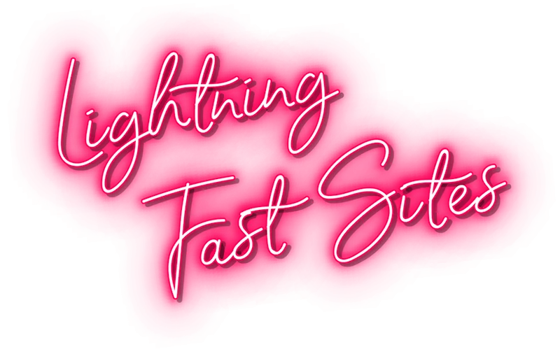 Lightning-fast sites