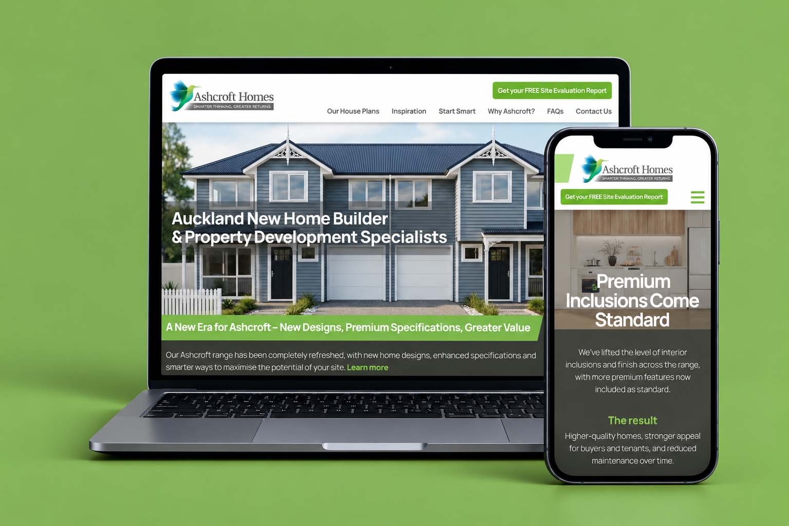 Ashcroft Homes · New Zealand home builder